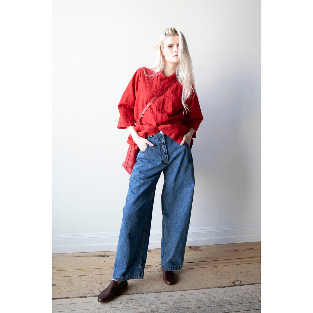 Rachel Comey Snap Pant in Cool Indigo