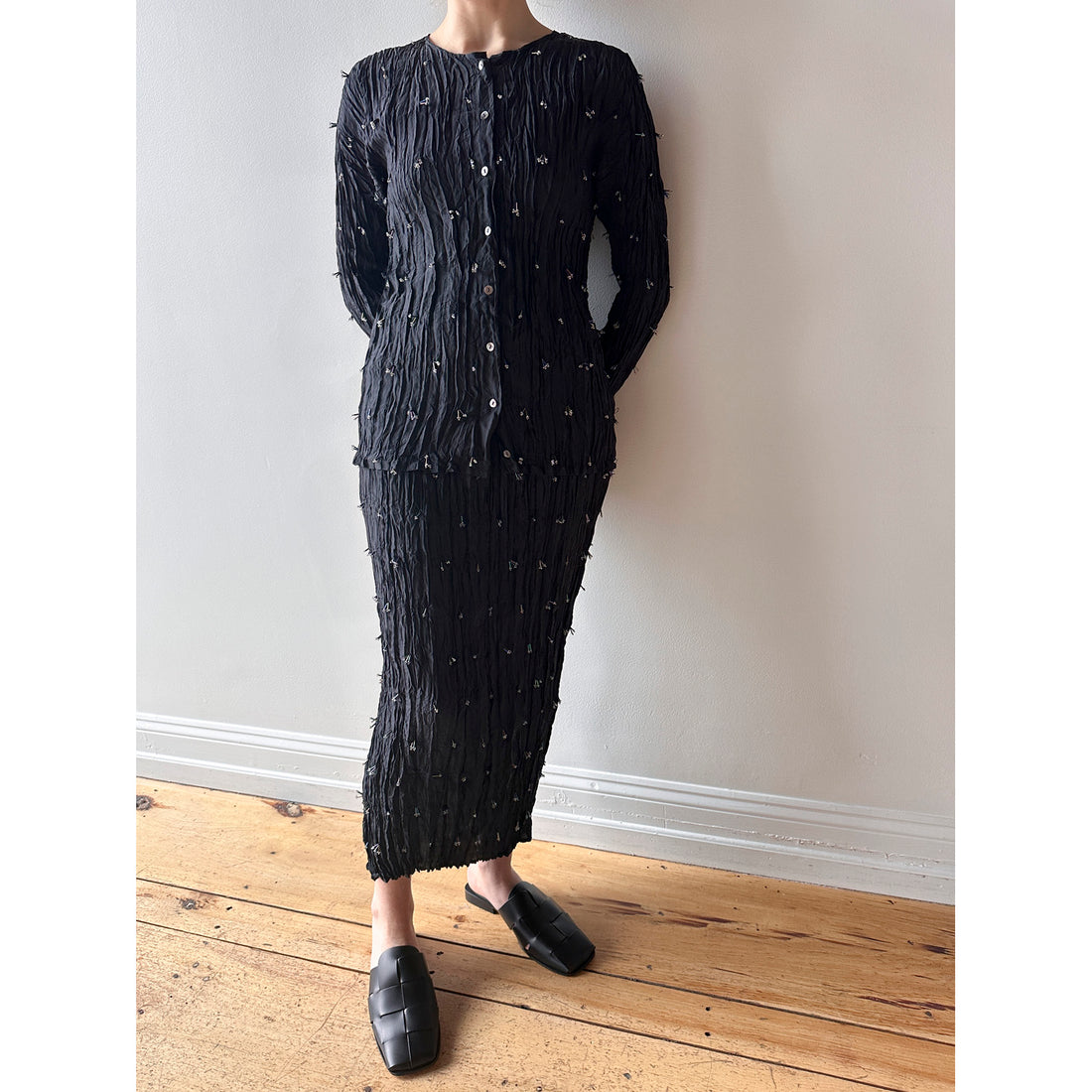 Flor Studio Tubi Top in Black
