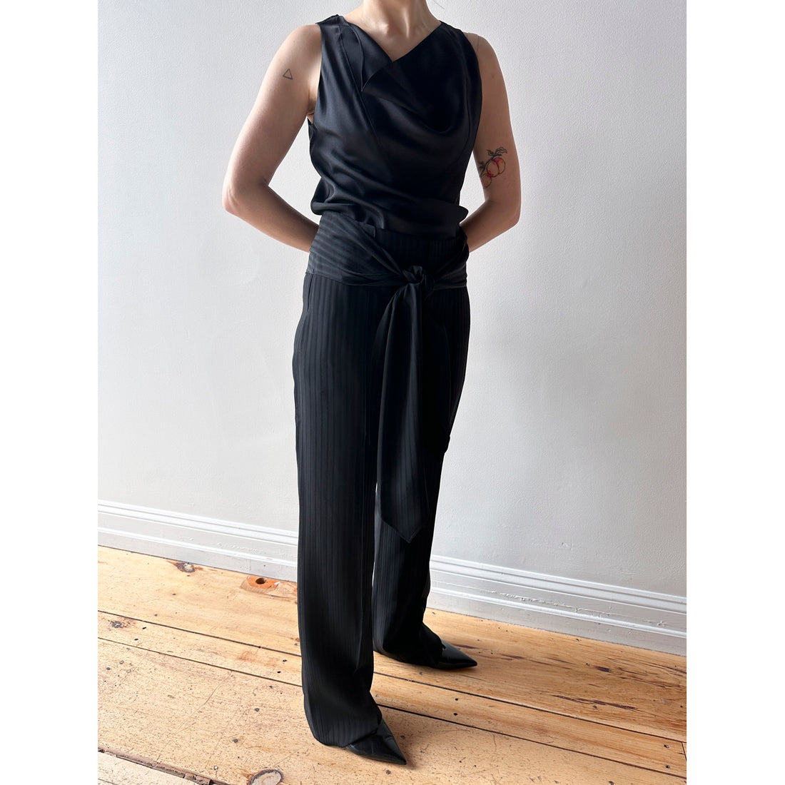 Kallmeyer Ulla Tie Trouser in Shadow